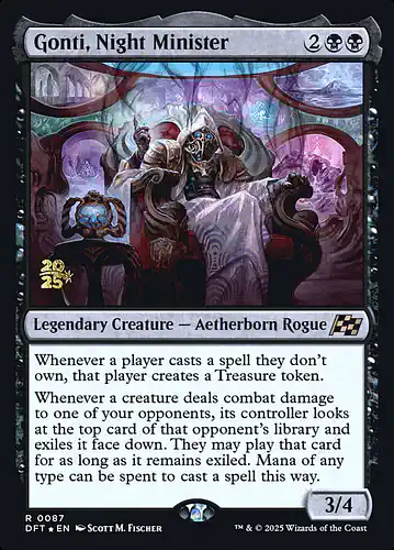 Gonti, Night Minister - dft Spoiler