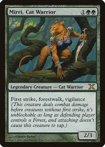 Mirri, Cat Warrior - 10e Spoiler