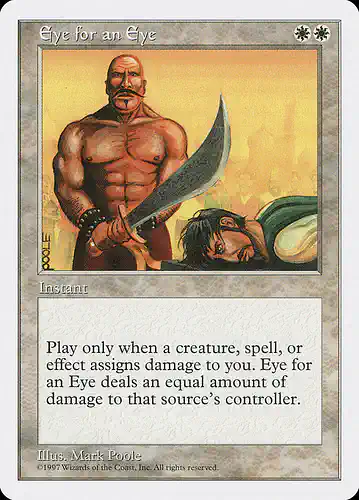 Eye for an Eye - 5ed Spoiler