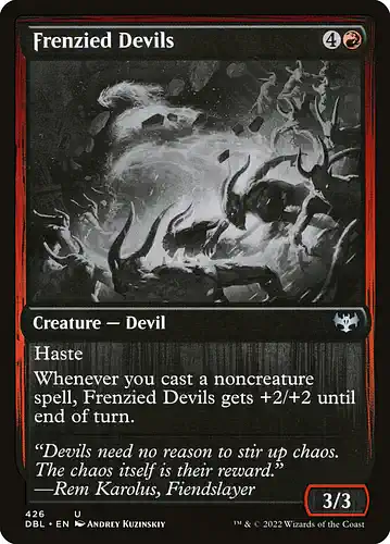 Frenzied Devils - dbl Spoiler