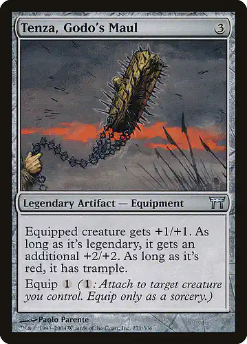 Tenza, Godo's Maul - chk Spoiler