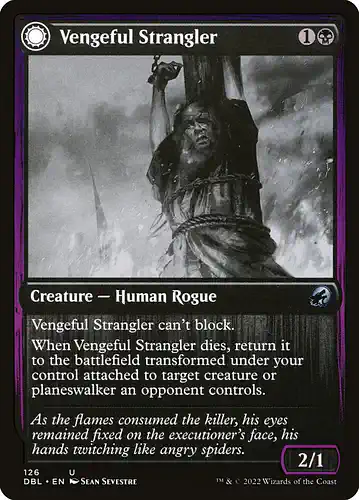 Vengeful Strangler - dbl Spoiler