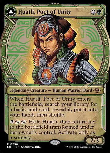Huatli, Poet of Unity - lci Spoiler