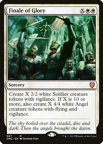 Finale of Glory - onc Spoiler