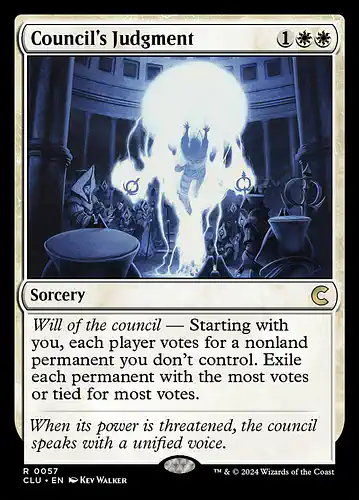 Council's Judgment - clu Spoiler