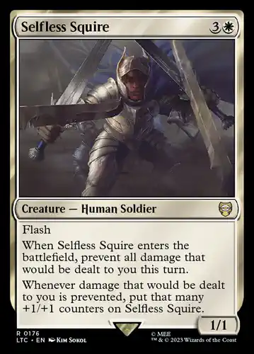 Selfless Squire - ltc Spoiler