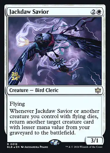 Jackdaw Savior - blb Spoiler