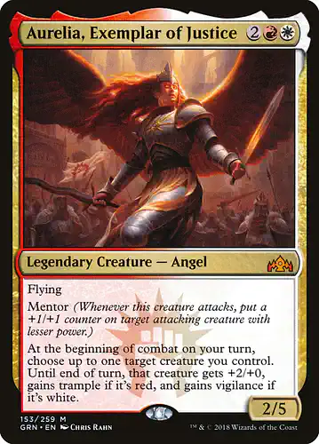 Aurelia, Exemplar of Justice - grn Spoiler