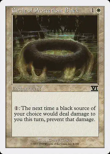 Circle of Protection: Black - 6ed Spoiler