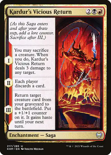 Kardur's Vicious Return - khm Spoiler