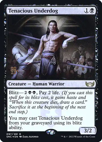 Tenacious Underdog - snc Spoiler