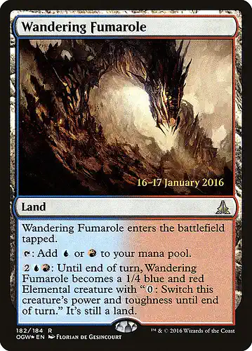 Wandering Fumarole - ogw Spoiler