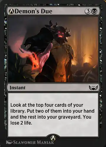 A-Demon's Due - snc Spoiler