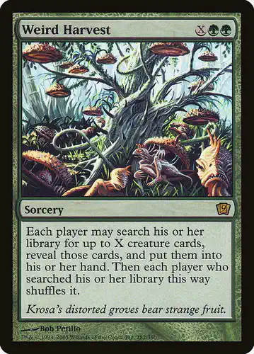 Weird Harvest - 9ed Spoiler