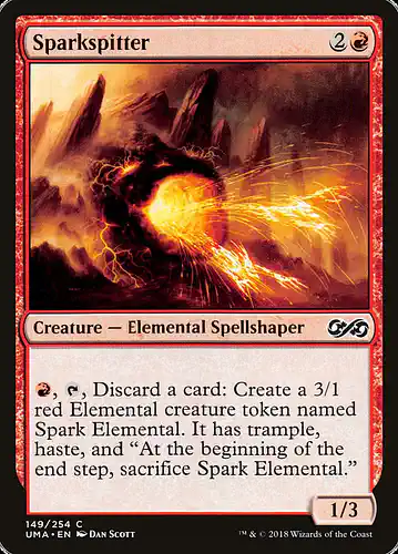 Sparkspitter - uma Spoiler