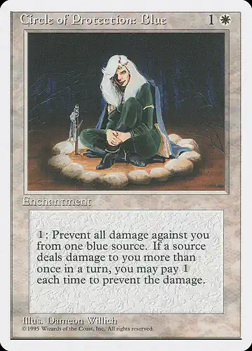 Circle of Protection: Blue - 4ed Spoiler
