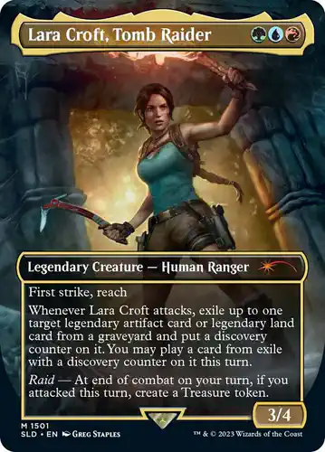 Lara Croft, Tomb Raider - sld Spoiler
