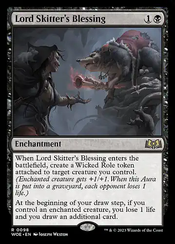 Lord Skitter's Blessing - woe Spoiler