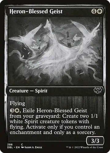 Heron-Blessed Geist - dbl Spoiler