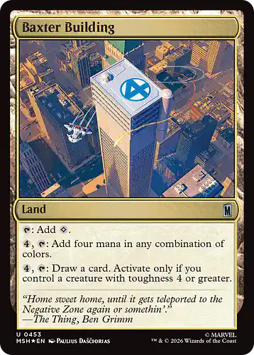 Baxter Building - msh Spoiler