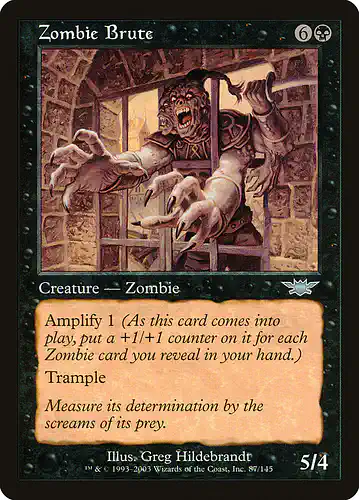 Zombie Brute - lgn Spoiler