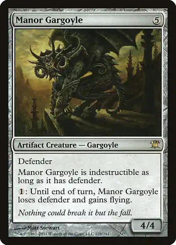 Manor Gargoyle - isd Spoiler