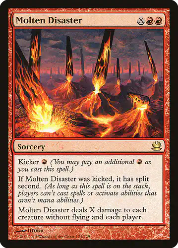 Molten Disaster - mma Spoiler