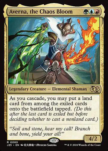 Averna, the Chaos Bloom - j25 Spoiler
