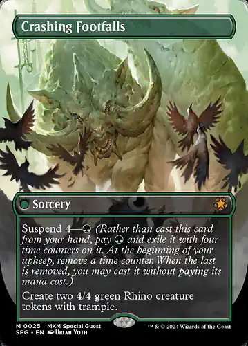 Crashing Footfalls - spg Spoiler