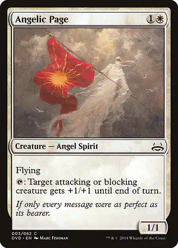 Angelic Page - dvd Spoiler