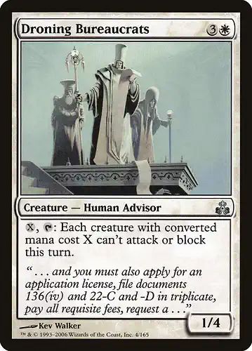 Droning Bureaucrats - gpt Spoiler