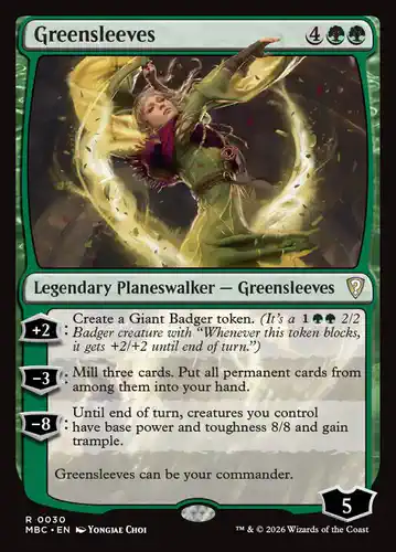 Greensleeves - mbc Spoiler