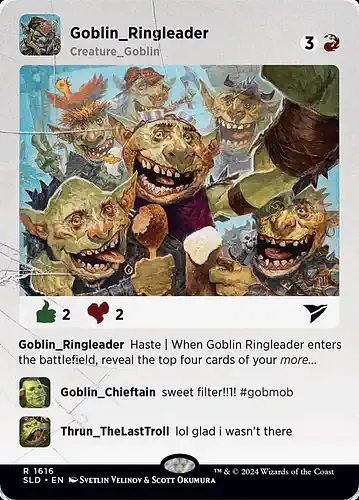 Goblin Ringleader - sld Spoiler