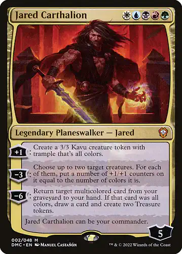 Jared Carthalion - dmc Spoiler