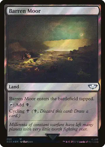 Barren Moor - 40k Spoiler