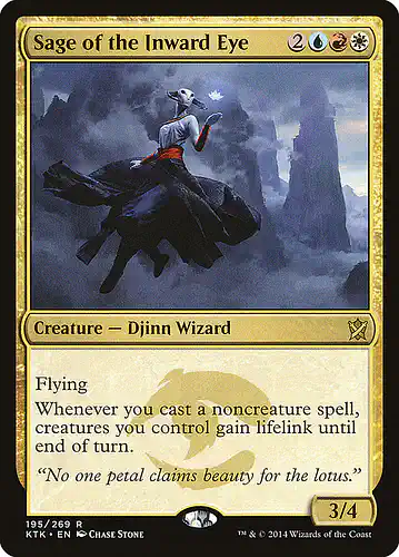 Sage of the Inward Eye - ktk Spoiler