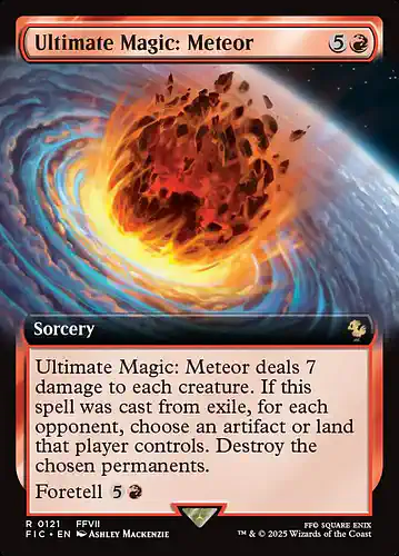 Ultimate Magic: Meteor - fic Spoiler
