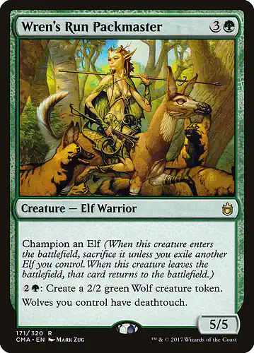 Wren's Run Packmaster - cma Spoiler
