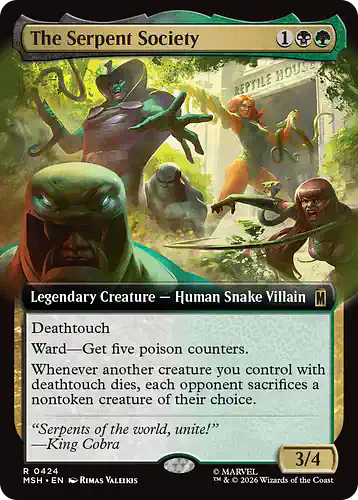 The Serpent Society - msh Spoiler