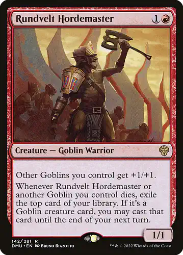 Rundvelt Hordemaster - dmu Spoiler