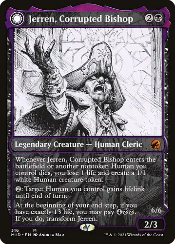 Jerren, Corrupted Bishop - mid Spoiler