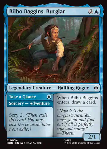 Bilbo Baggins, Burglar - hob Spoiler