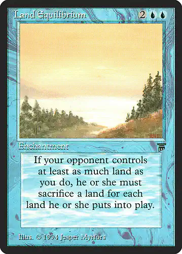 Land Equilibrium - leg Spoiler