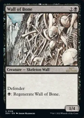 Wall of Bone - 30a Spoiler