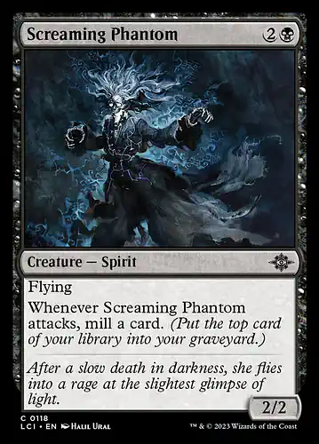 Screaming Phantom - lci Spoiler