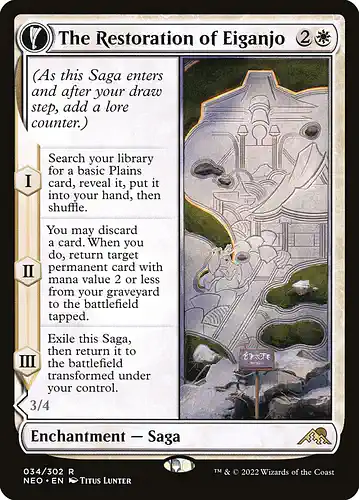 The Restoration of Eiganjo - neo Spoiler