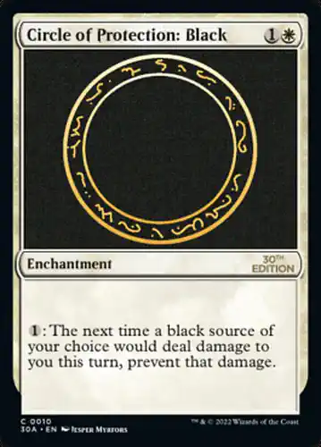 Circle of Protection: Black - 30a Spoiler