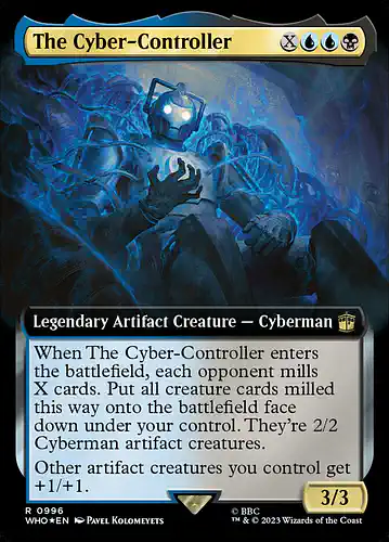 The Cyber-Controller - who Spoiler
