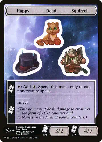 Happy Dead Squirrel - unf Spoiler