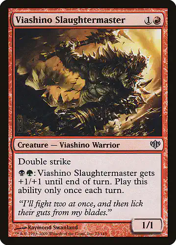 Viashino Slaughtermaster - con Spoiler